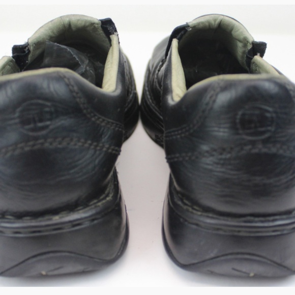 Men's MERRELL Casual Shoes Black Leather Size 11.5 - Picture 4 of 16